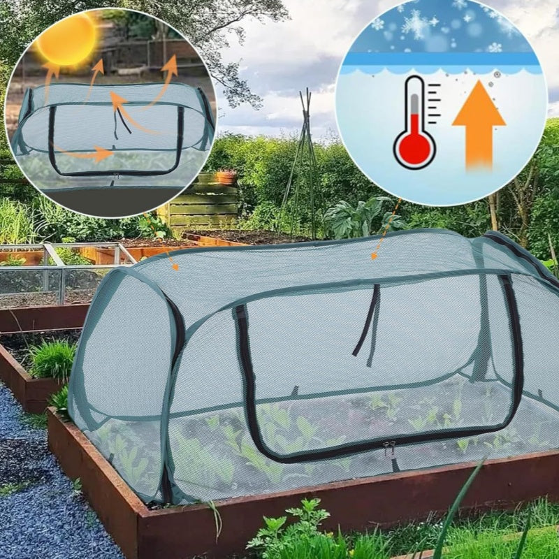 🔥Hot Sale 50% OFF✨Greenhouse Cover for Raised Garden Bed 45x22x15"🏡