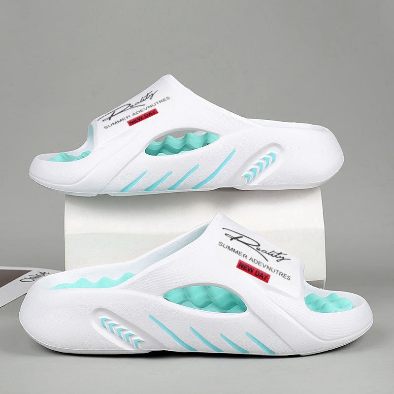 🔥 2026 Hot Sale – 60% OFF! 🔥 Non‑Slip Thick Sole Cloud Slides for Men ☁️