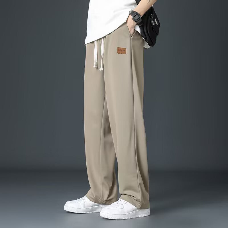 🥳2026 HOT SALE🥳👖 50% OFF! Stretch Straight‑Leg Pants – Breathable, wrinkle‑resistant fabric. Multi‑pockets for essentials, drawstring for custom fit. Versatile for any casual scene. 🏃‍♂️💫