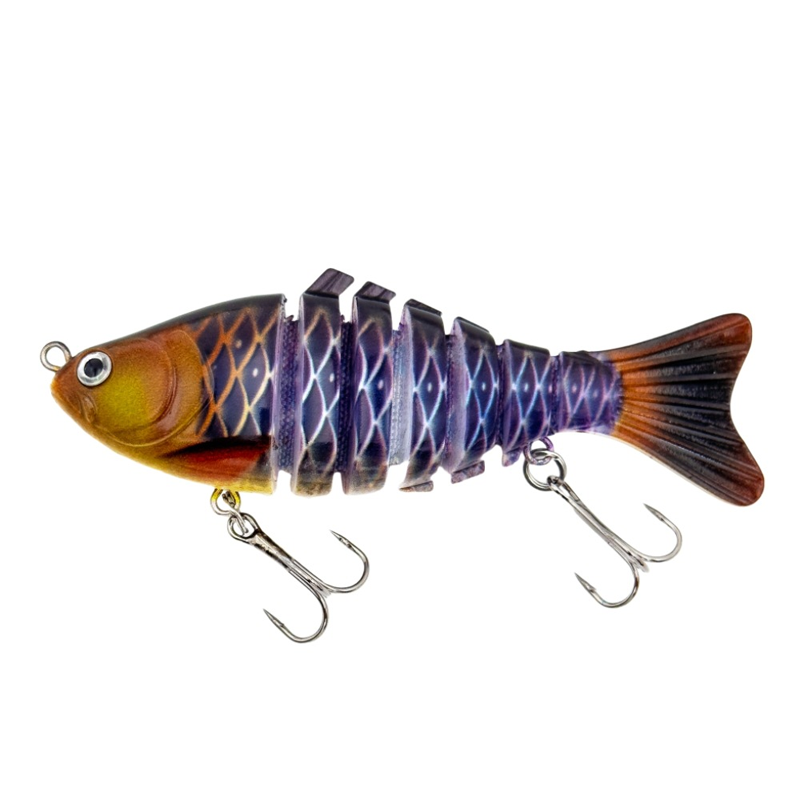 🌞 Spring Sale 50% Off🔥8-Segment Bionic Swimbait | Ultra-Realistic S-Action Multi-Jointed Fishing Lure for Bass, Pike & Trout🎣