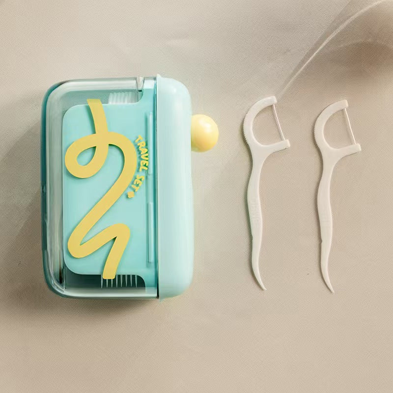 🚀Automatic Pop-Up Dental Floss Storage Dispenser