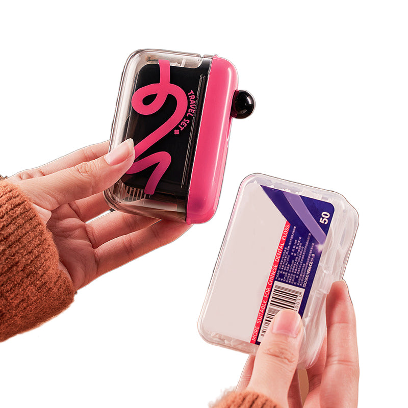 🚀Automatic Pop-Up Dental Floss Storage Dispenser