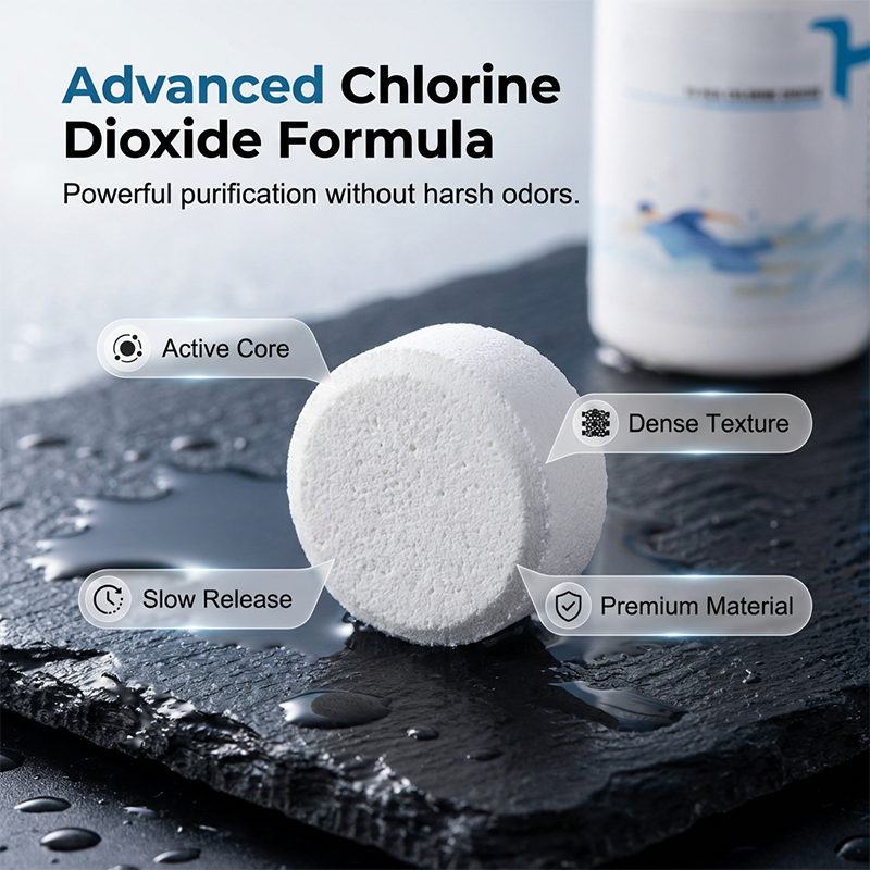 ✨ Crystal Clear Pool Cleaning Tablets! 🏊‍♂️