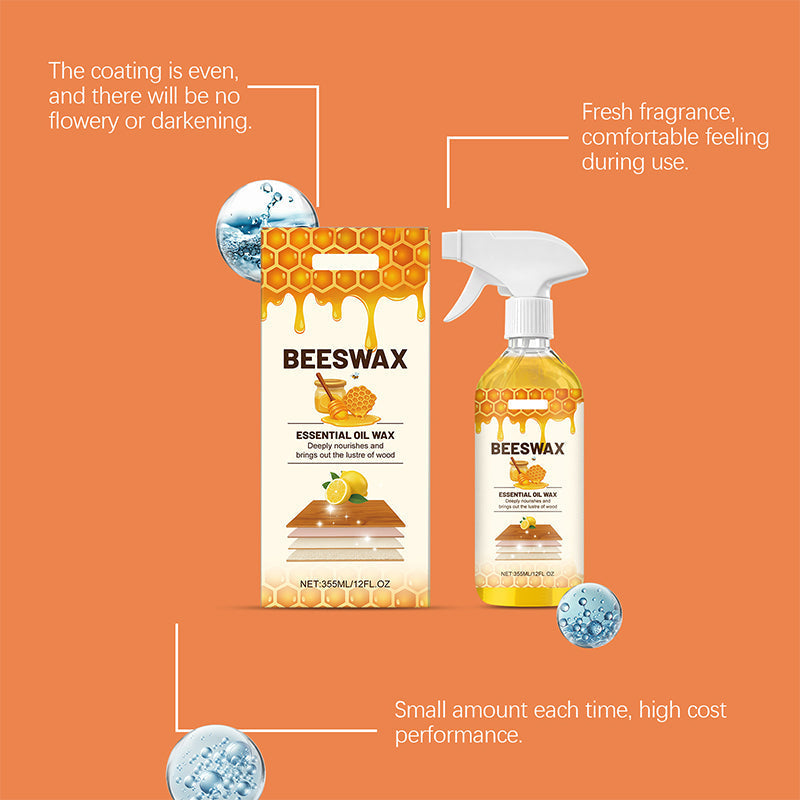 ✨ All-in-One Wood Seasoning and Polishing Beeswax Spray!