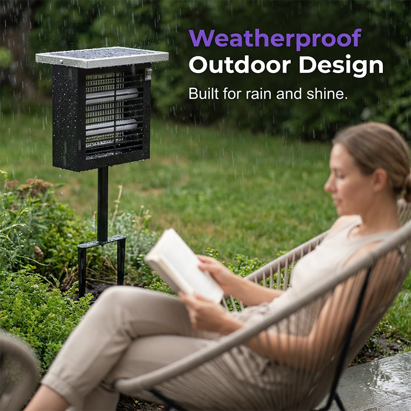 🏆2026 New Arrivals - 50% Off!🔥3500V High Powered Solar Bug Zapper for Indoor & Outdoor
