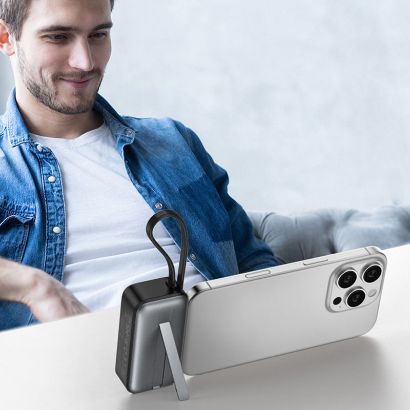 🥳2026 HOT SALE🥳💞50K+ SOLD!📱💨 50% OFF! All-in-One Magnetic Power Bank – Just snap & charge, no cable hunting. 5000mAh, slim design