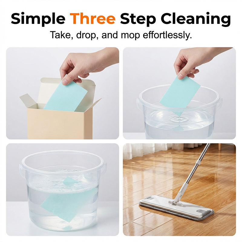 🍃Dissolvable Floor Cleaner Sheets