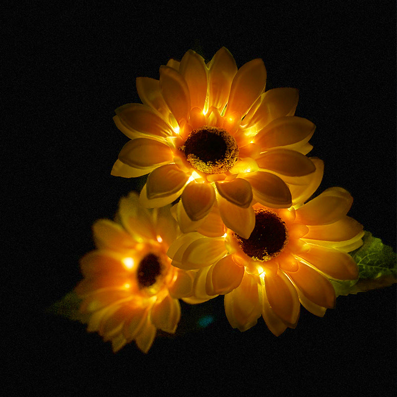 ⏳Limited-time 50% off🌞Solar LED Sunflower Garden Lights-29.6inch/75cm