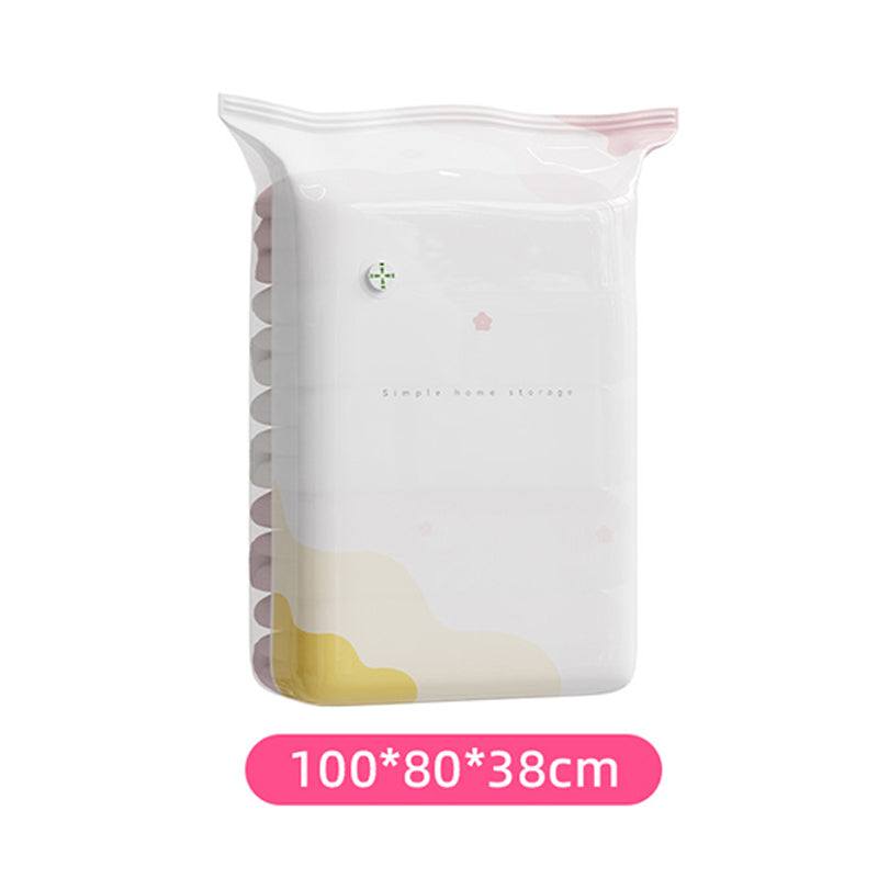 Press-to-Compress Vacuum Storage Bags