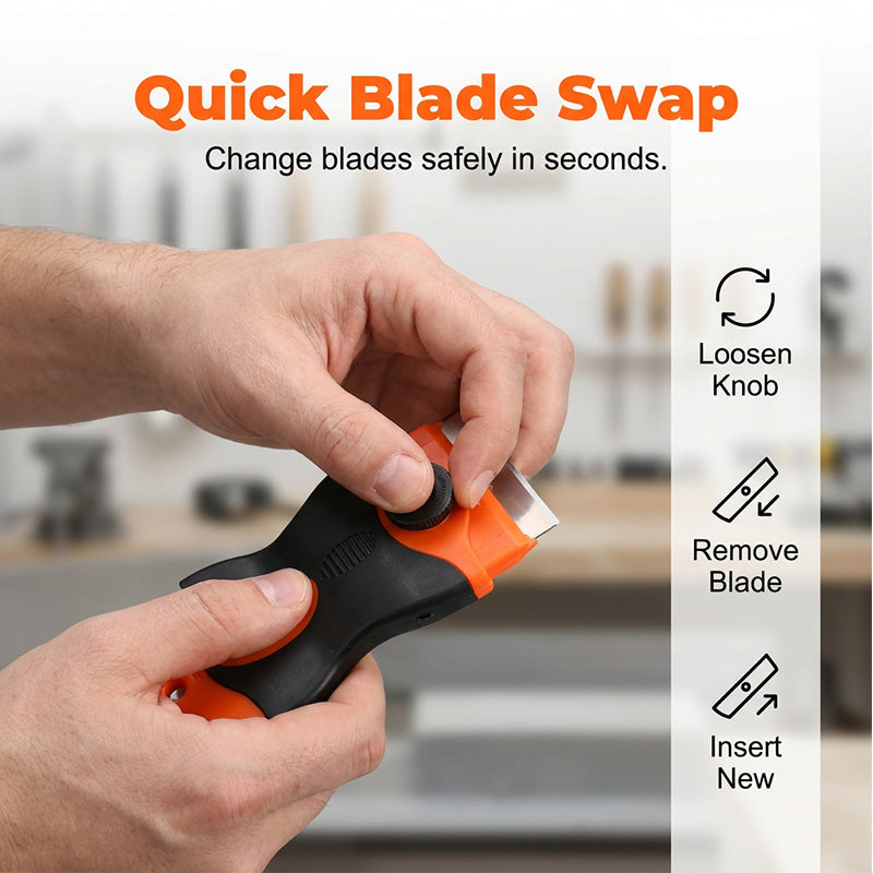 Multi-Purpose Razor Blade Scraper
