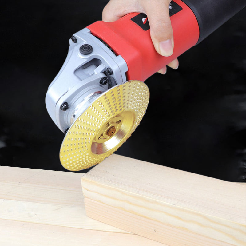 ⚙️ LIMITED-TIME 50% OFF! ✨ Wood Angle Shaping Wheel – Fast-Cut, Sharp, Wear-Resistant, for Angle Grinder ✨