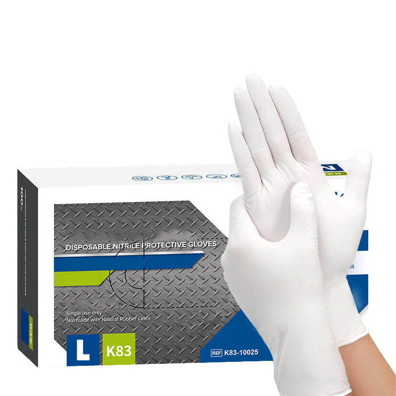 100 PCS Food-Grade Disposable Nitrile Gloves