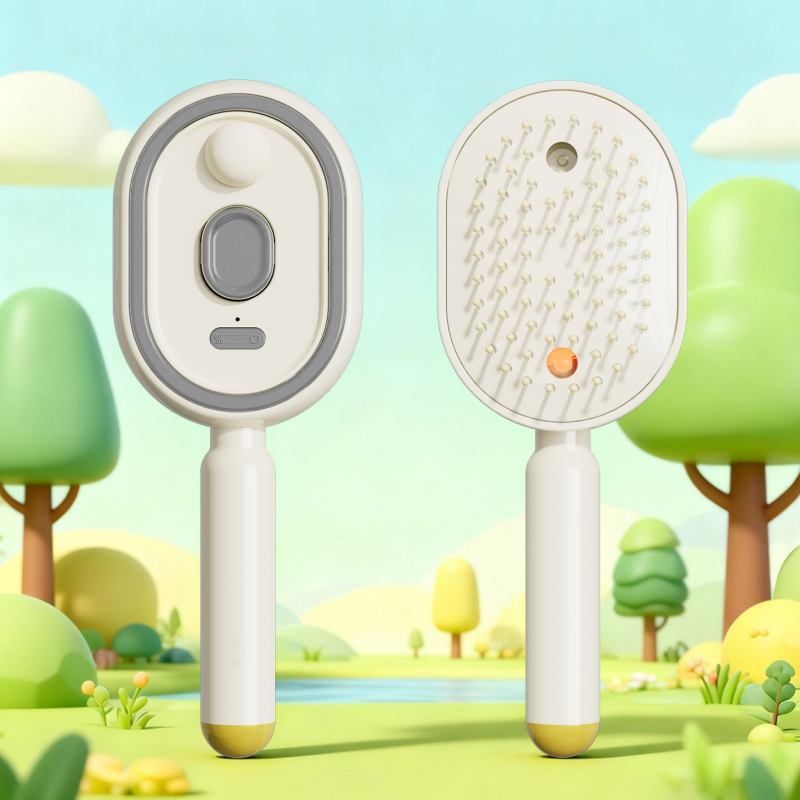 📢📢60% OFF!! ⏰✨Electric hairbrush with spray and massage🔥