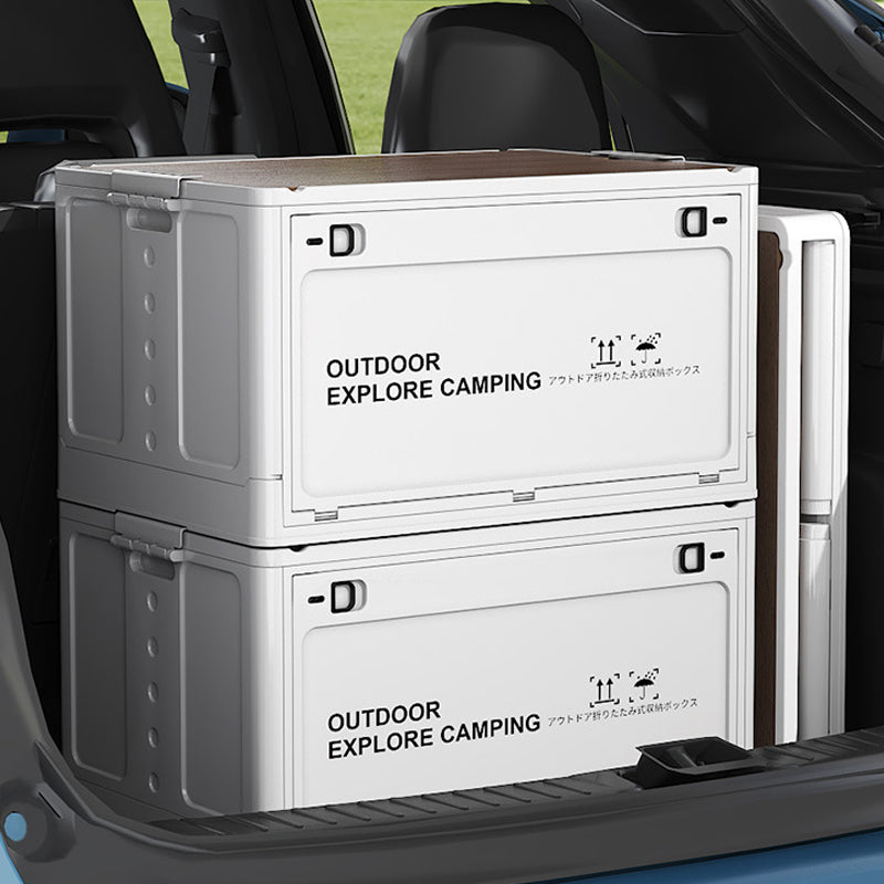 🔥Limited-time 70%off-📦Collapsible Camping Storage Box with Wooden Lid