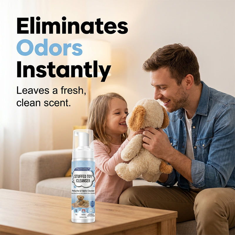 Waterless Foam Cleaner for Plush Toys