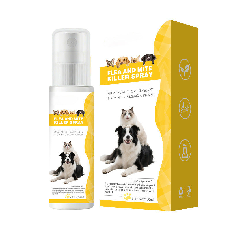 🔥Selling Fast – 50% OFF！🎁Tick Season is Here🕷🛡️Mild Formula Pet Pest Repellent Spray