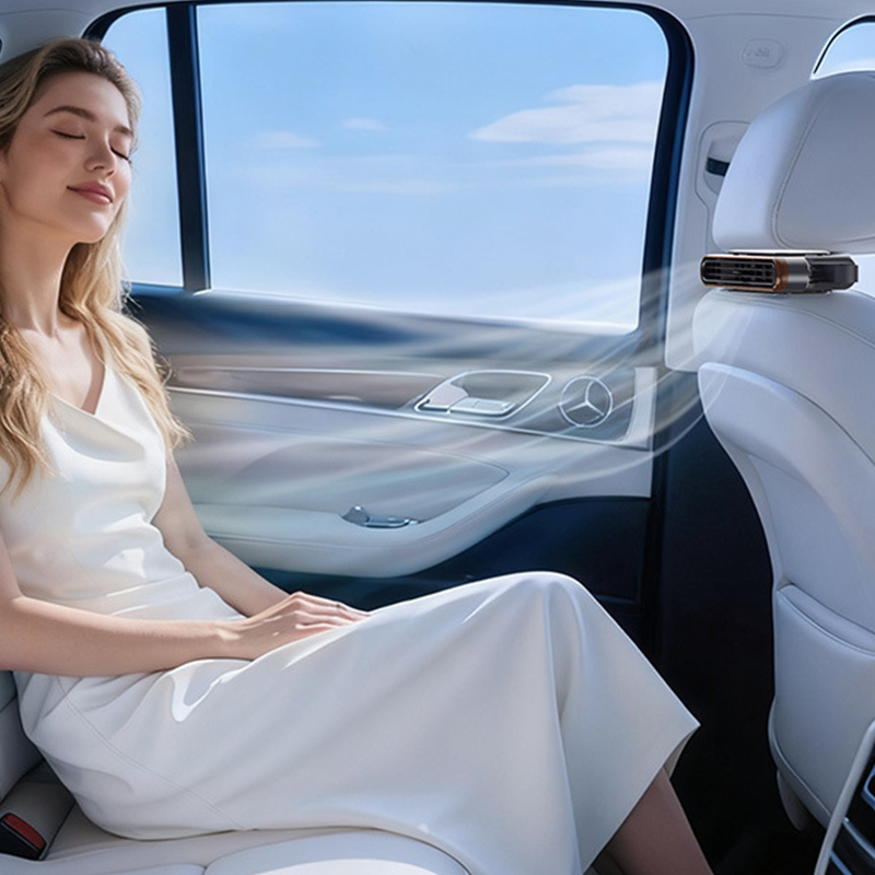 🔥LAST DAY SALE 50% OFF🏆Car Seat Fan 🌬️ – 3-Speed Rechargeable Clip-On Fan with 3000mAh Battery 🔋 | USB-C Charging ⚡ for Cars 🚗, Golf Buggies 🛺 & Campervans 🏕️
