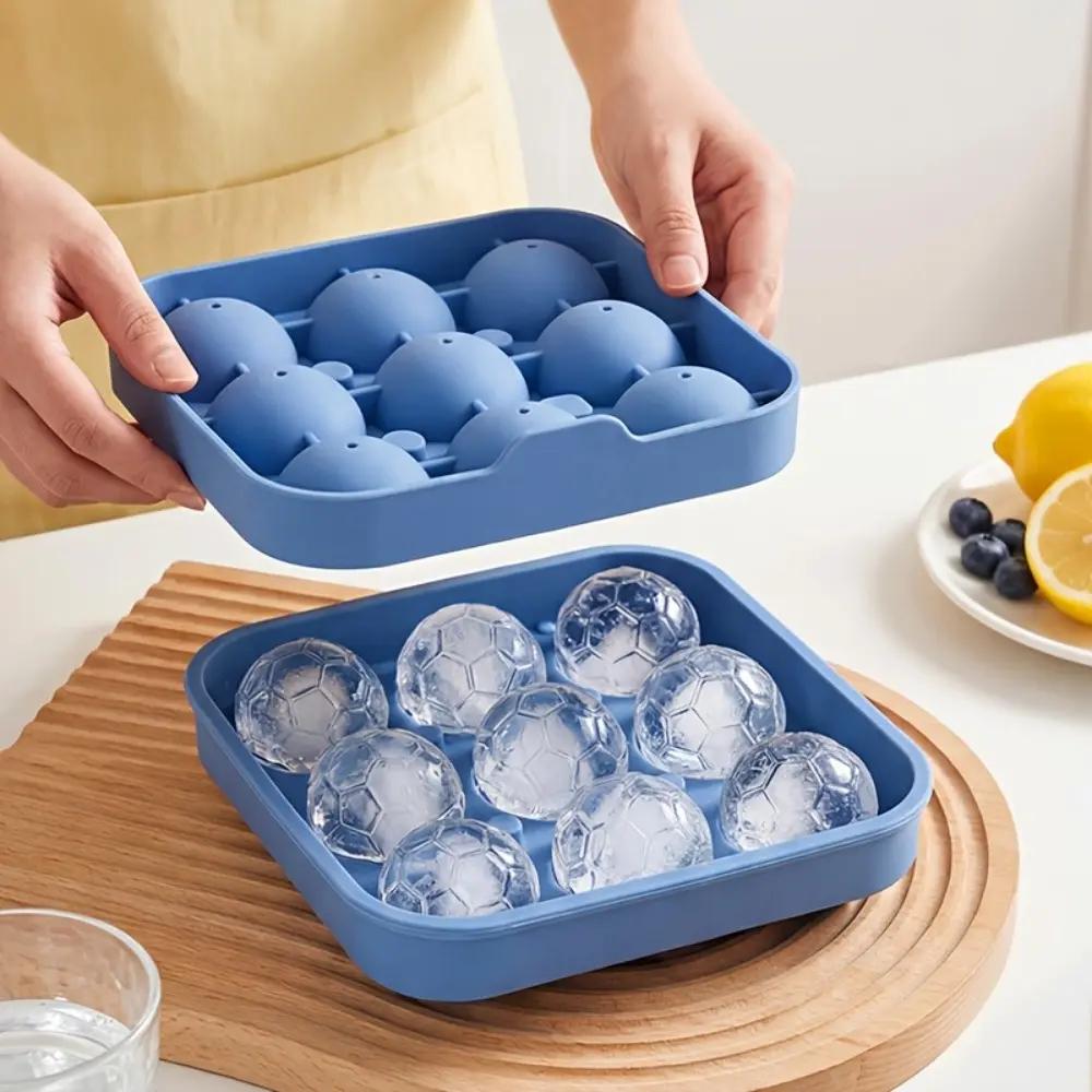Football Shape Silicone Ice Ball Mold