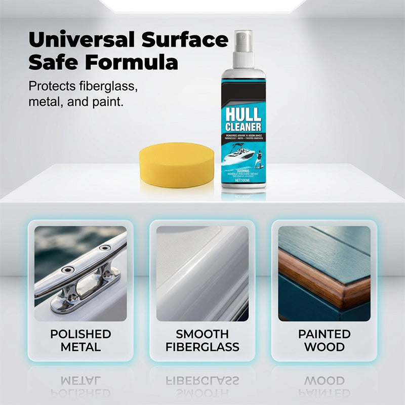 Boat Hull Cleaner 100ml Stain and Scum Line Remover
