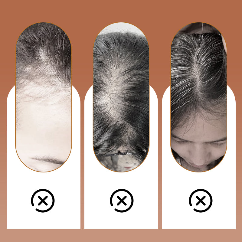 Women's Natural Black Hair Toppers with Clips
