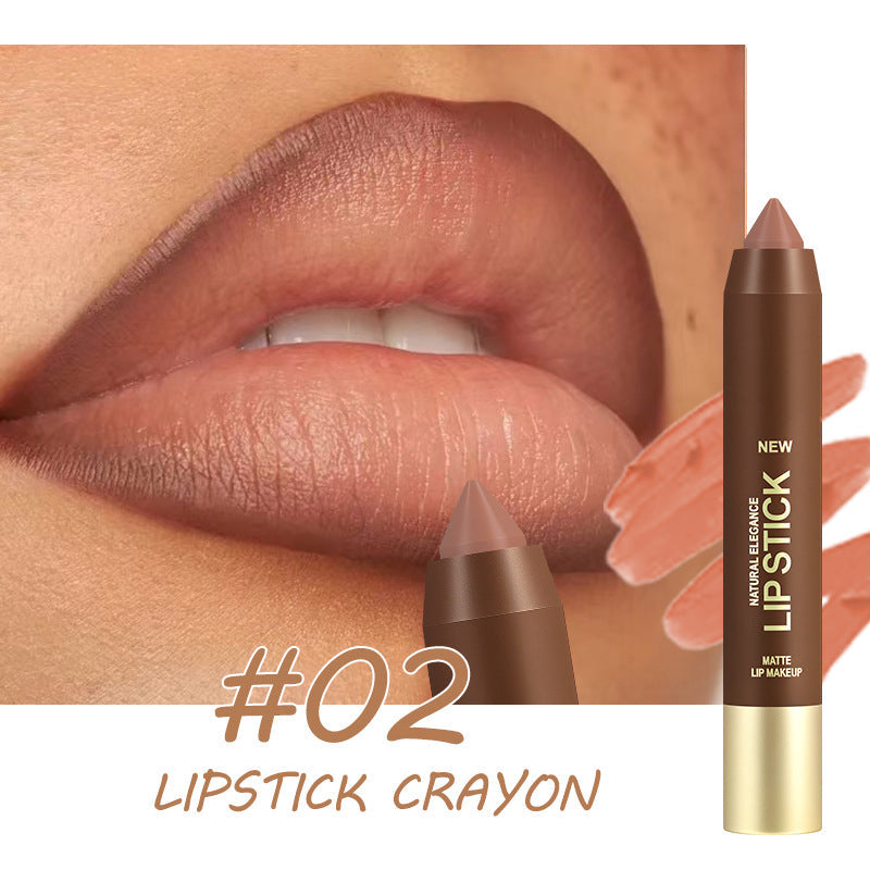 Long-Lasting Matte Lip Crayon for Women