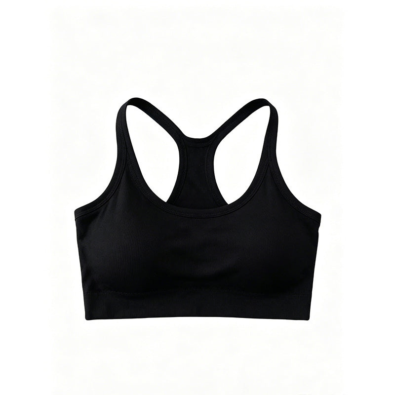Ribbed Racerback Crop Tank Top