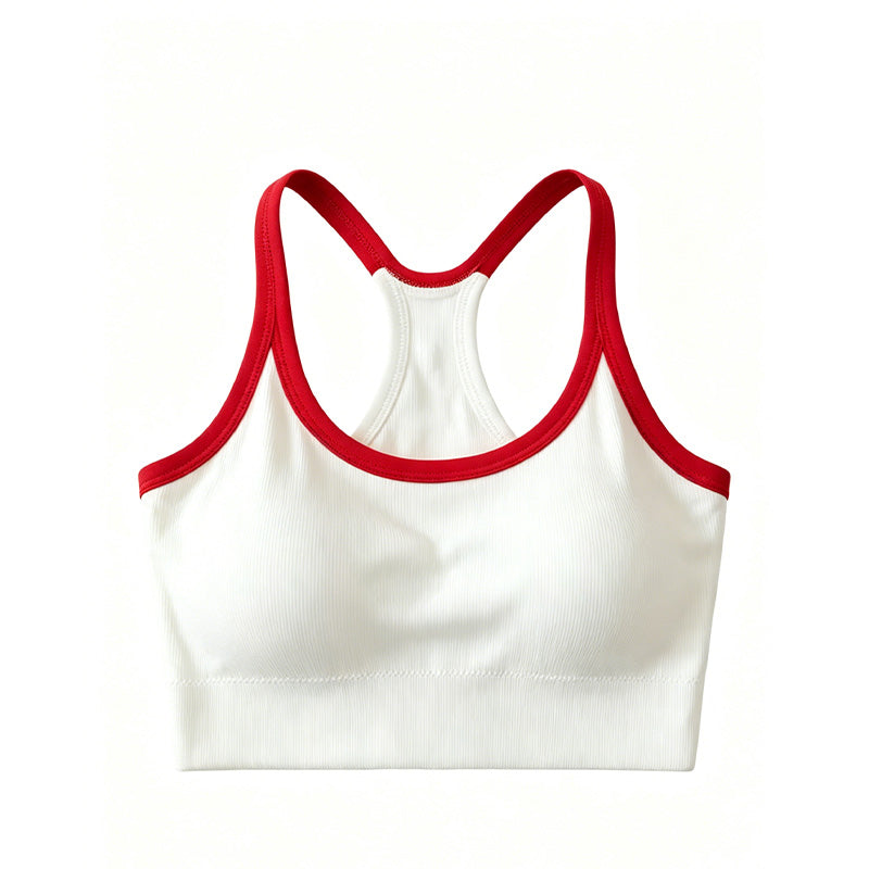 Ribbed Racerback Crop Tank Top
