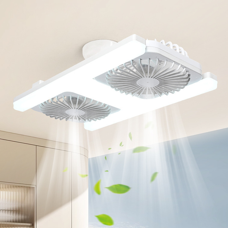 Modern 2-in-1 LED Ceiling Fan Light