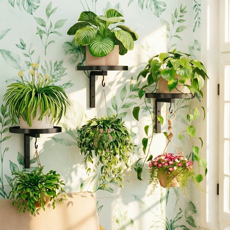 Wall-Mounted Metal Bird Bath Basin