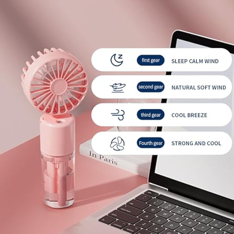 Portable Handheld Misting Fan