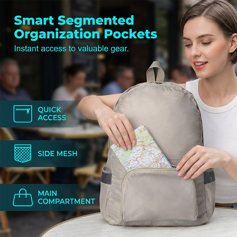 Foldable Lightweight Travel Backpack