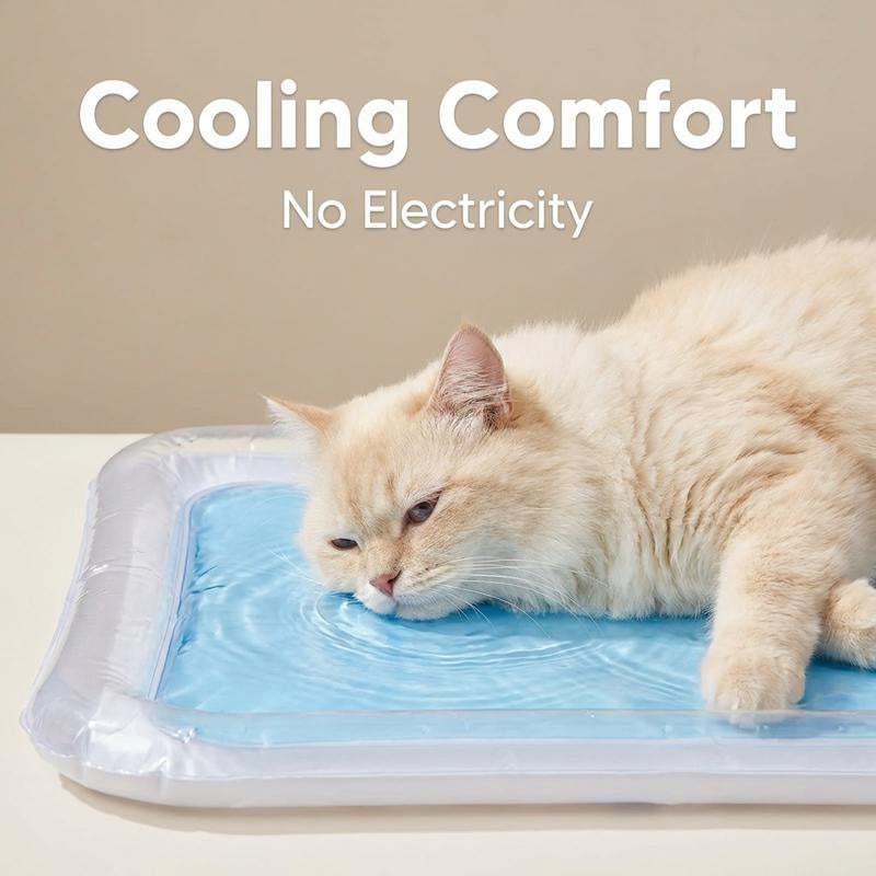 Inflatable Cooling Water Bed for Cats