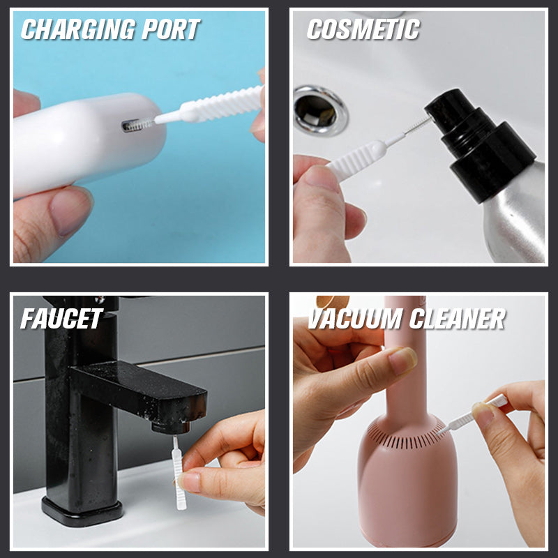 Gap Hole Anti-clogging Cleaning Brush (10 PCS)