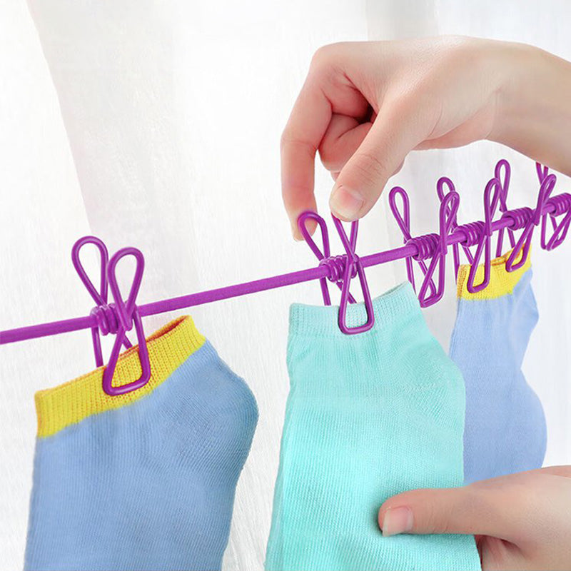 Portable Tractable Travel Clothesline