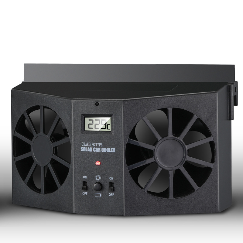 Solar Powered Car Exhaust Fan