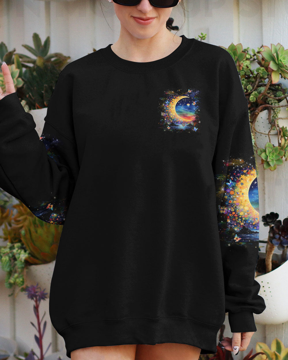 FLY ME TO THE MOON ALL OVER PRINT - YHHN0412243