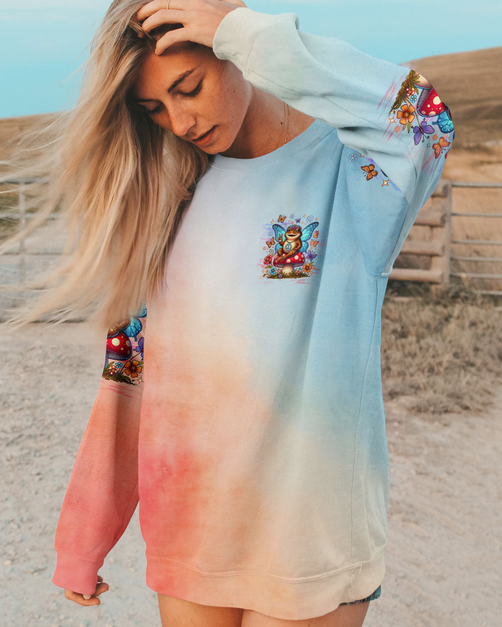 BE YOU THE WORLD WILL ADJUST TOAD ALL OVER PRINT - TLNZ0509242
