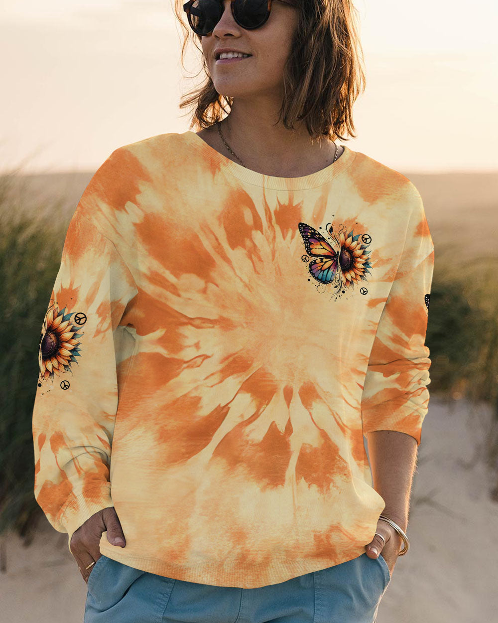 WHISPER WORDS OF WISDOM LET IT BE TIE DYE ALL OVER PRINT - TYTD1501252