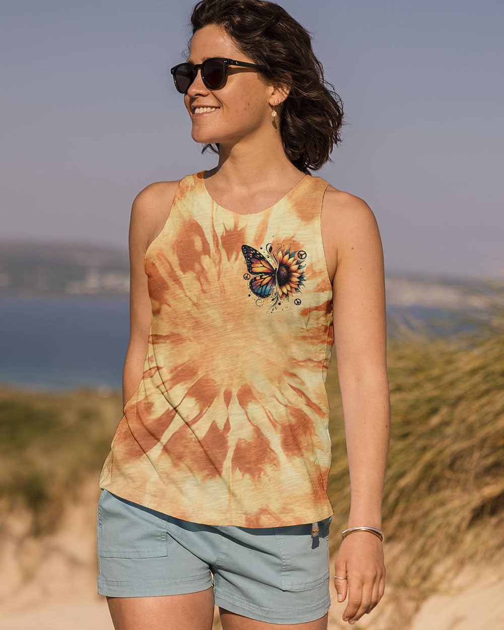 WHISPER WORDS OF WISDOM LET IT BE TIE DYE ALL OVER PRINT - TYTD1501252