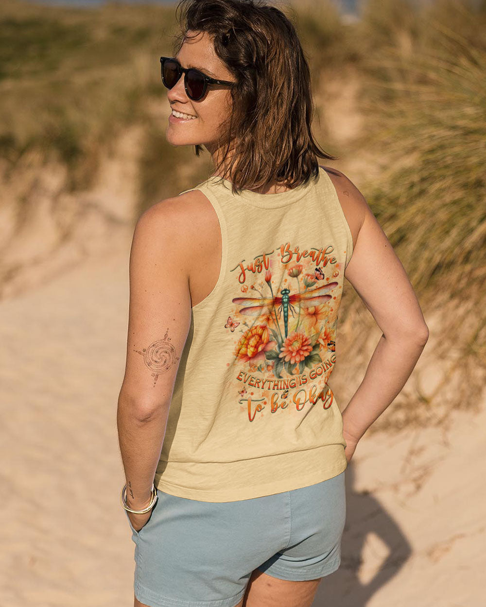 JUST BREATHE DRAGONFLY ALL OVER PRINT - YHHN0307243