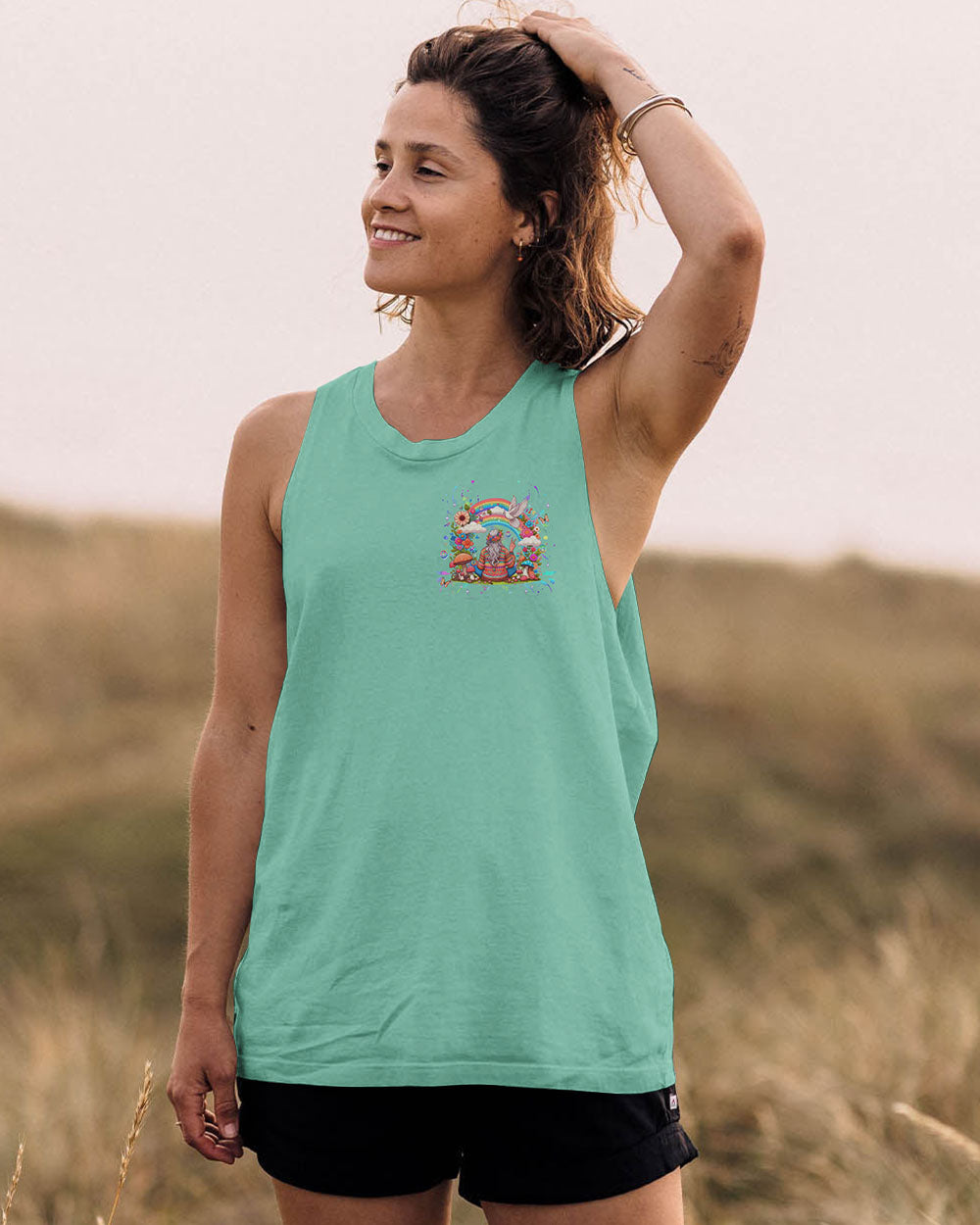OLD HIPPIES DON'T DIE HIPPIE GRANDMAS ALL OVER PRINT - YHHG0708244