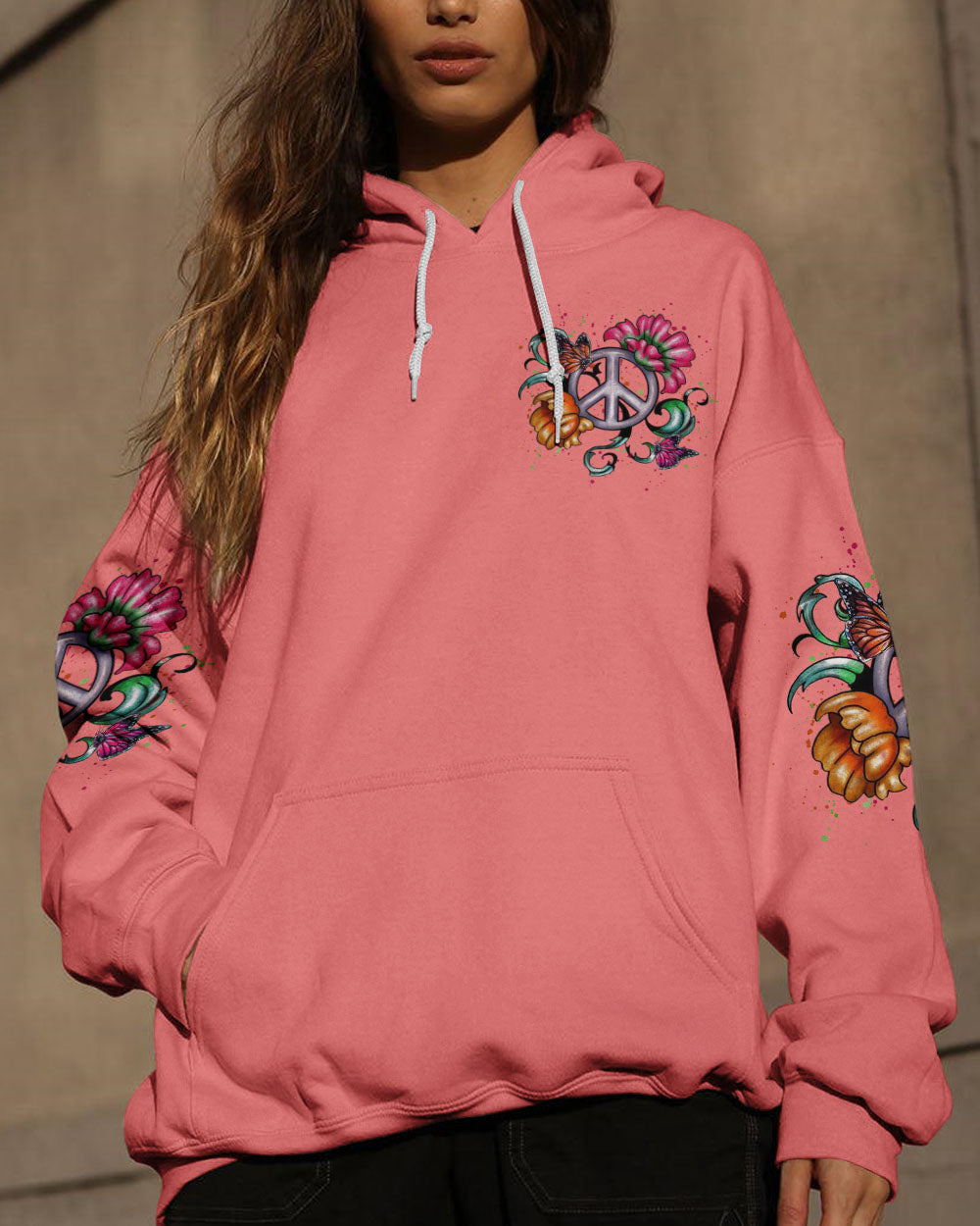 STAY WILD FLOWER CHILD ALL OVER PRINT - YHLN2302233