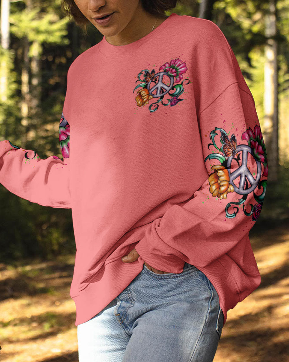 STAY WILD FLOWER CHILD ALL OVER PRINT - YHLN2302233