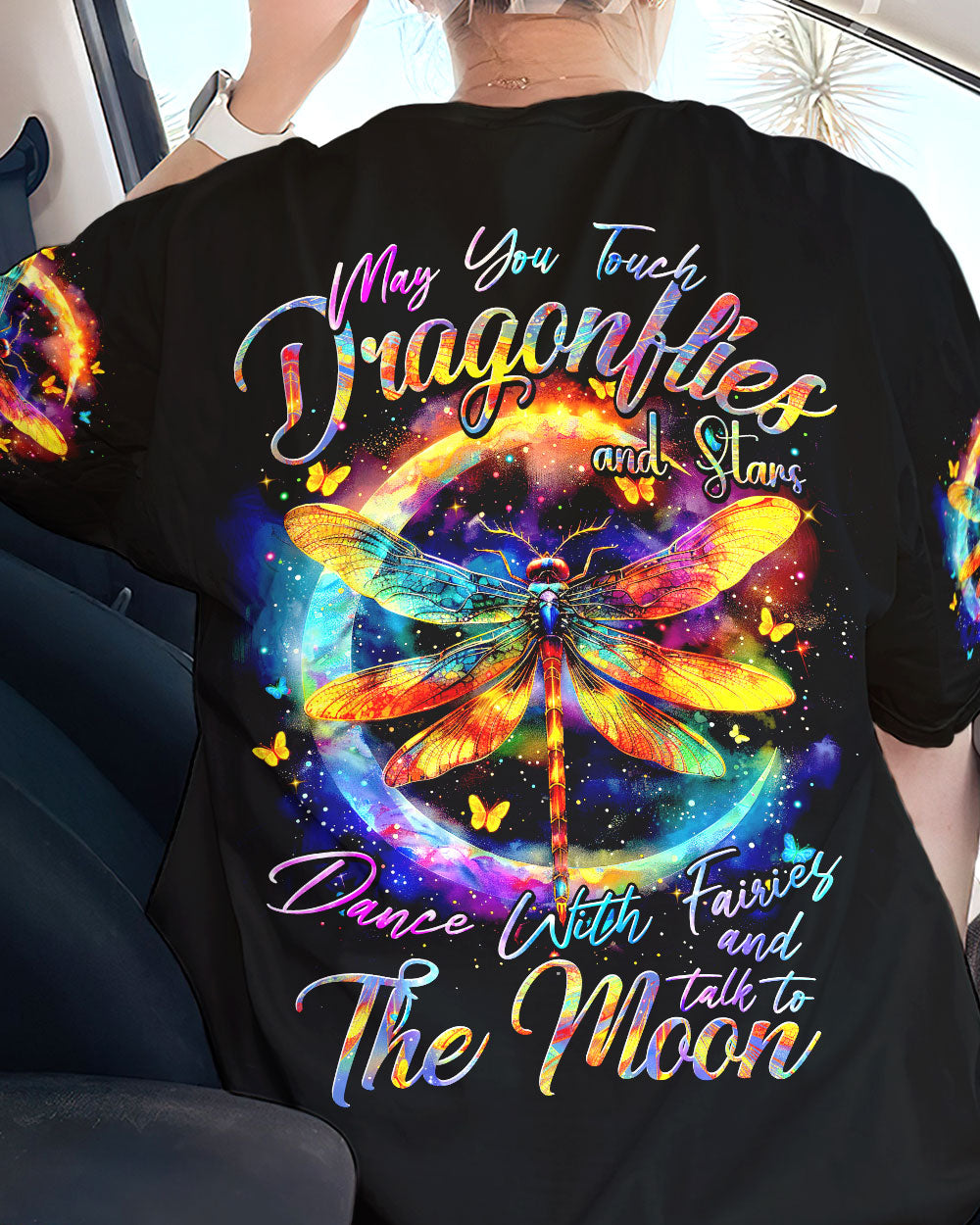 MAY YOU TOUCH DRAGONFLIES AND STARS ALL OVER PRINT - TYTM0103242