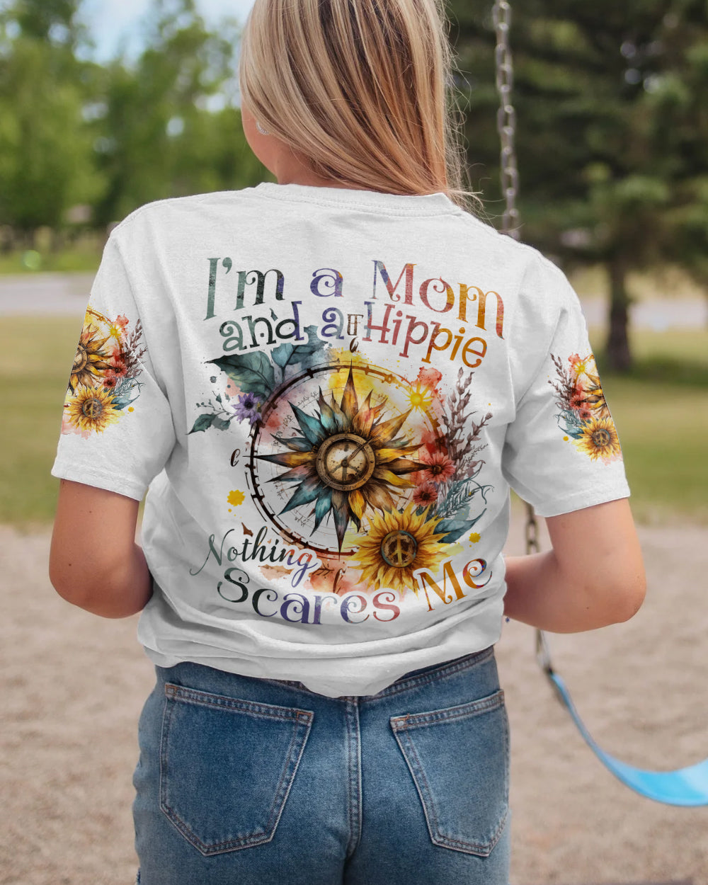 I'M A MOM AND A HIPPIE ALL OVER PRINT - TYTD1104232