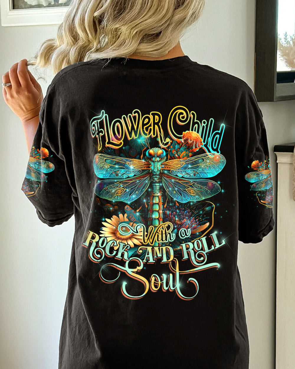 FLOWER CHILD ALL OVER PRINT - TYTD1404233