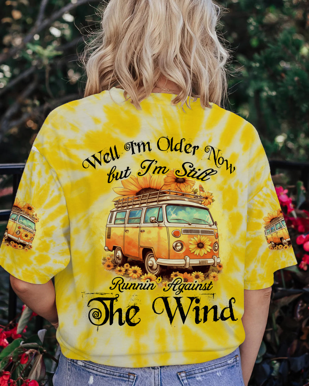 RUNNING AGAINST THE WIND TIE DYE ALL OVER PRINT - TYTD0905234