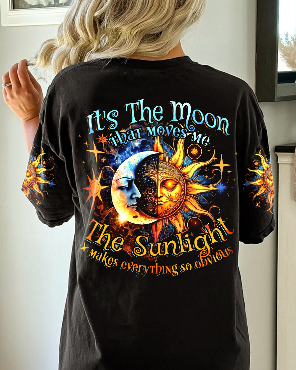 IT'S THE MOON THAT MOVES ME ALL OVER PRINT - TYTD1704231