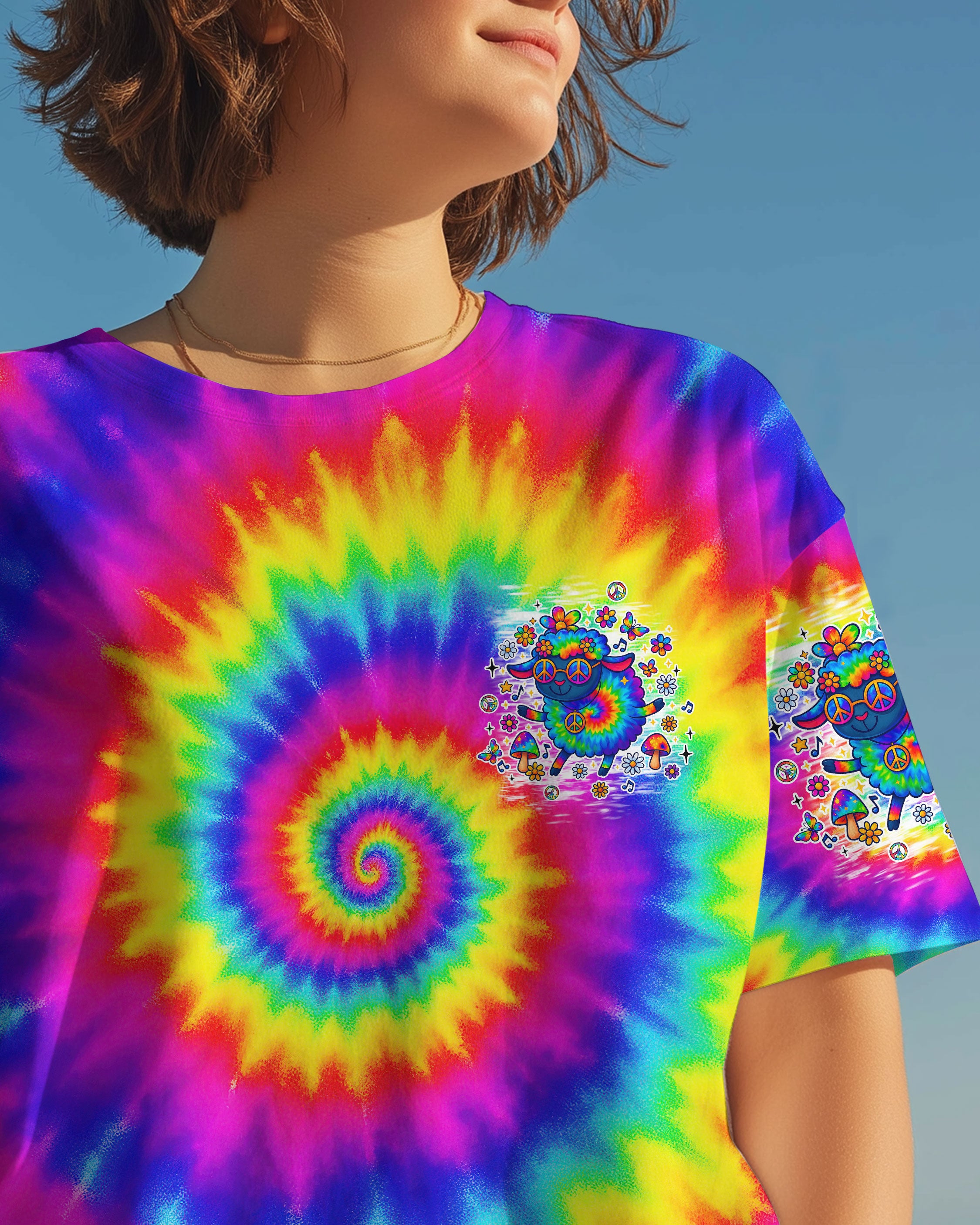 I'M NOT THE BLACK SHEEP TIE DYE ALL OVER PRINT  - TLTW0907251