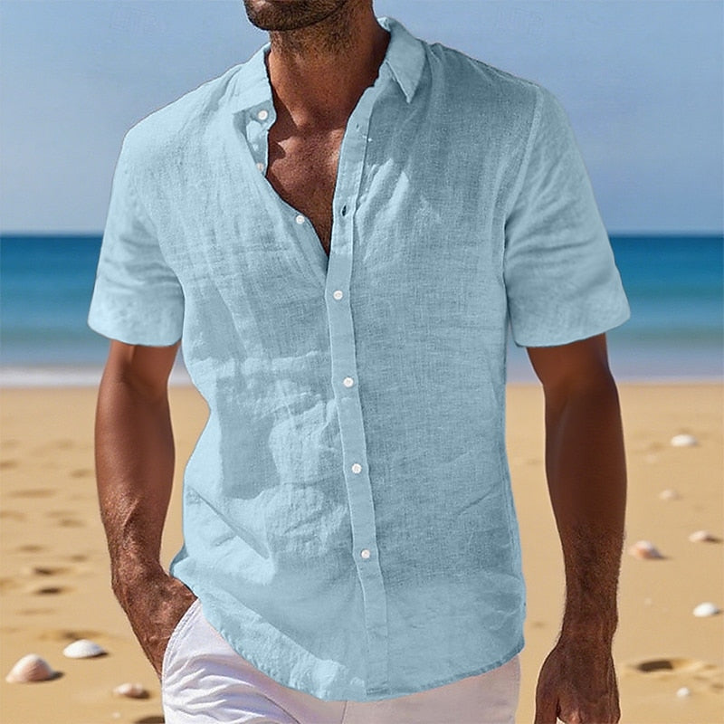 **Freedom Cotton Linen Shirt - 4th of July Special**